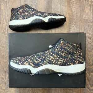 Air Jordan Future Premium PRM Woven Army Camo Green Brown Black